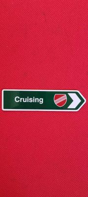 Road Sign Magnet - Cruising