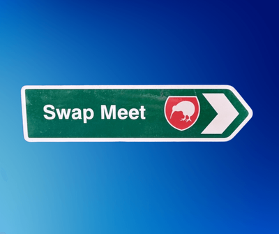Road Sign Magnet - Swap Meet