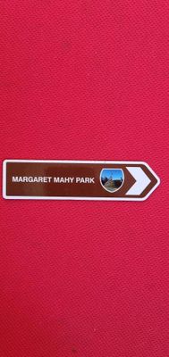 Road Sign Magnet - Margaret Mahy Park