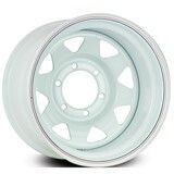 New Offroader steel rim White