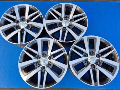 18x7.5&quot; 6x139.7 Toyota Hilux Alloy Rims , Set of Four - Secondhand