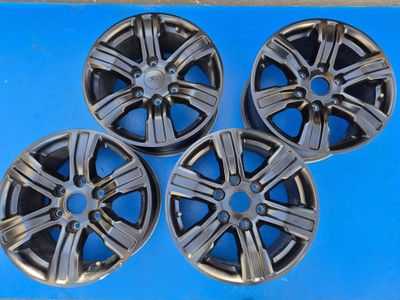 17x8&quot; 6x 139.7 Ford Ranger Alloy Rims, Set of 4 - Secondhand