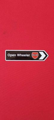 Road Sign Magnet - Open Wheeler