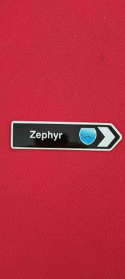 Road Sign Magnet - Zephyr (Car)