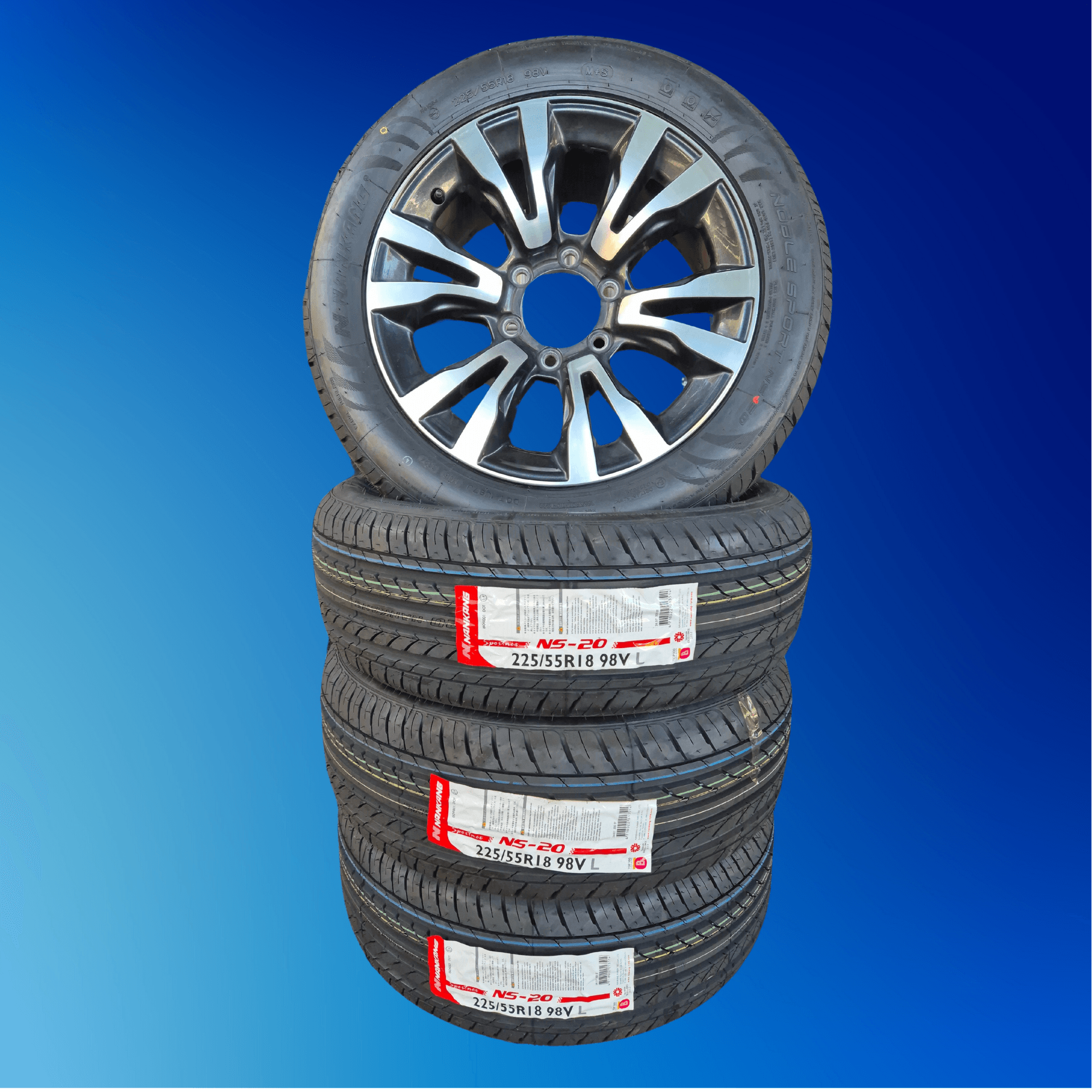 Mag wheel package for Toyouta Hiace