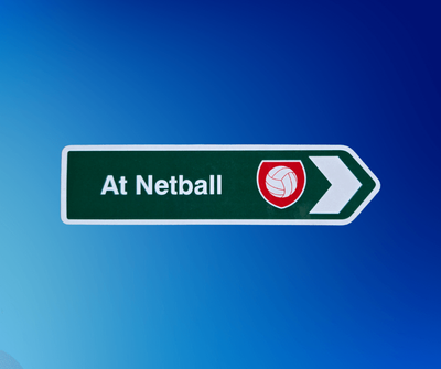 ​Road Sign Magnet - At Netball