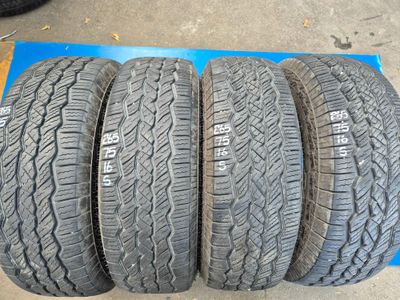 265 75 R16 Secondhand GT Radial Savero Set Tyres