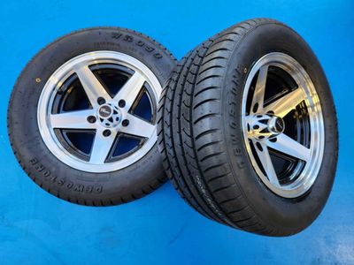 14&quot; Classic Star Alloy 5/120.65 and Tyre Package