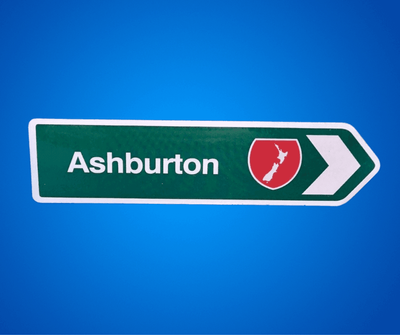 Road Sign Magnet - Ashburton