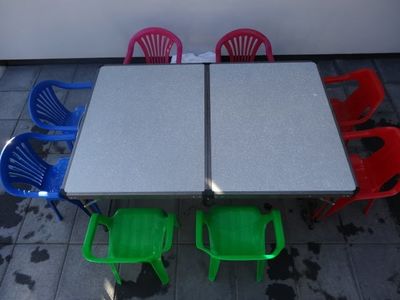 Children&#039;s table and chairs