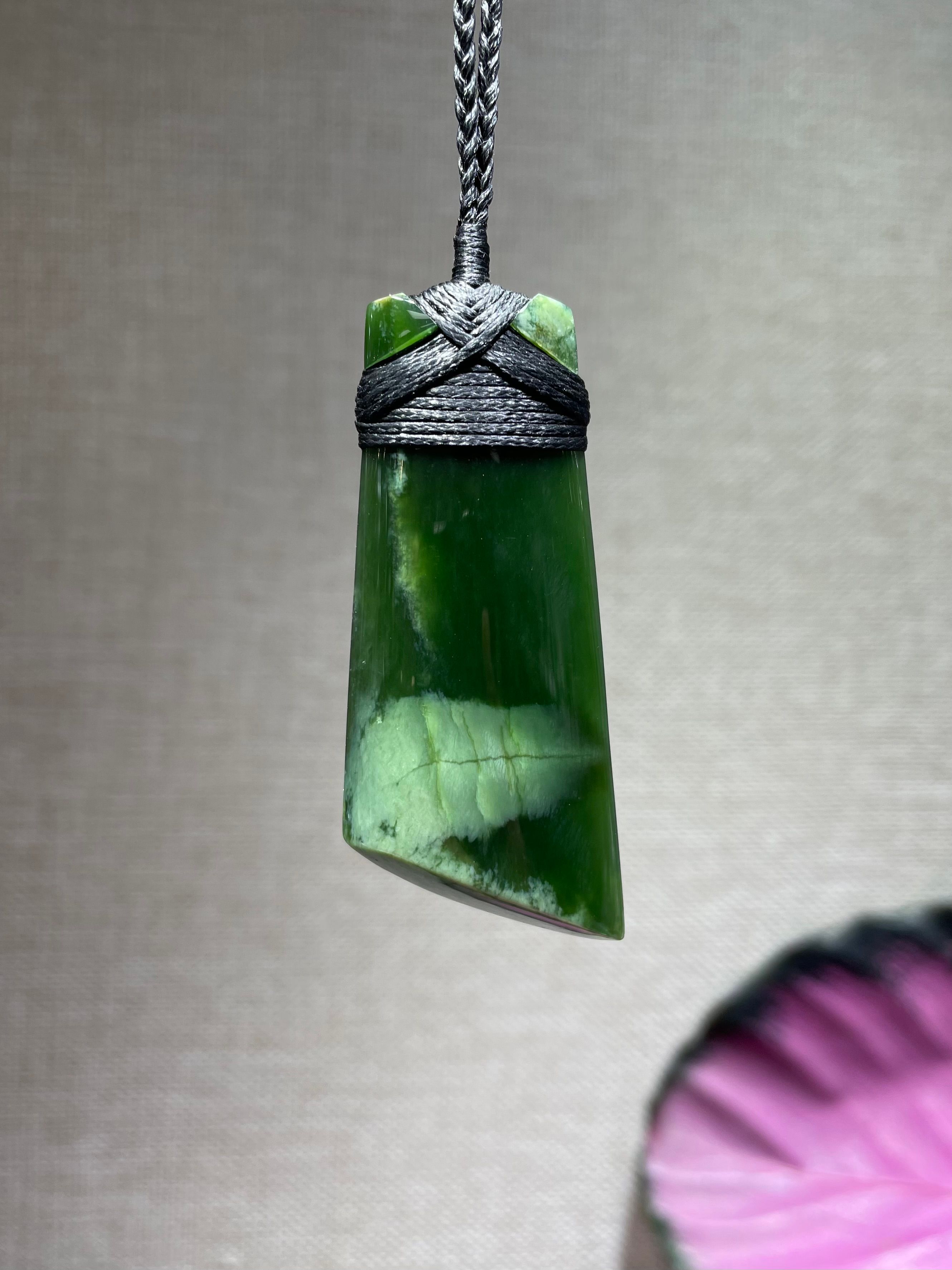 New Zealand Jade (Pounamu) Toki/Adze - Polished