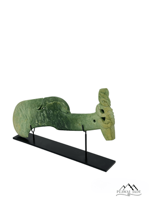 New Zealand Pounamu (Jade) Wahaika