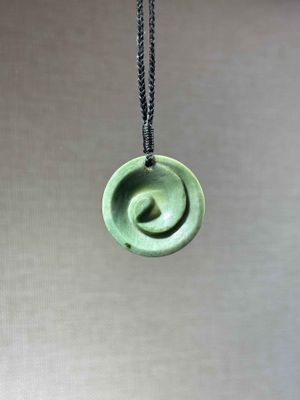 New Zealand Pounamu (Jade) Koru/Spiral​