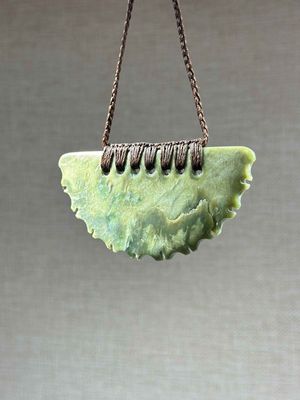 New Zealand Pounamu (Jade) Breastplate