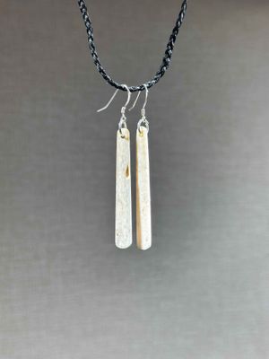 Whale Bone Drop Earrings