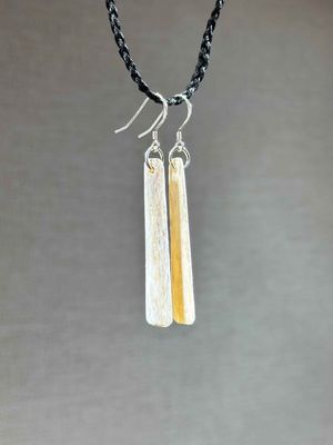 Whale Bone Drop Earrings