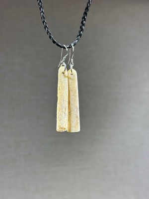 Whale Bone Drop Earrings