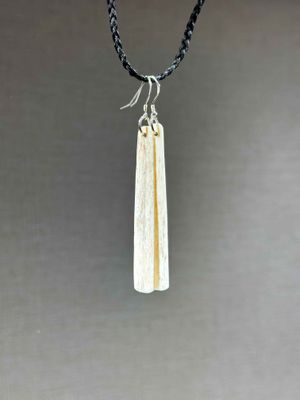 Whale Bone Drop Earrings