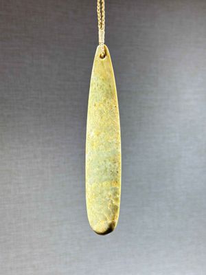 New Zealand Pounamu (Jade) Roimata