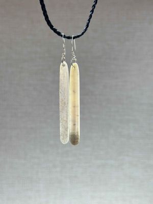 Whale Bone Drop Earrings