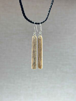 Whale Bone Drop Earrings