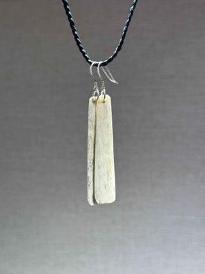 Whale Bone Drop Earrings