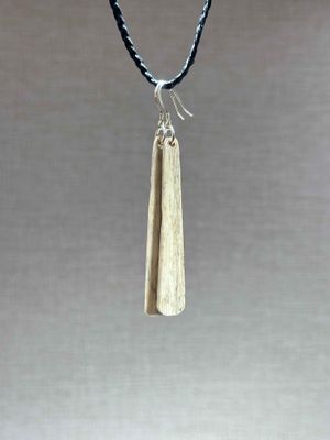 Whale Bone Drop Earrings