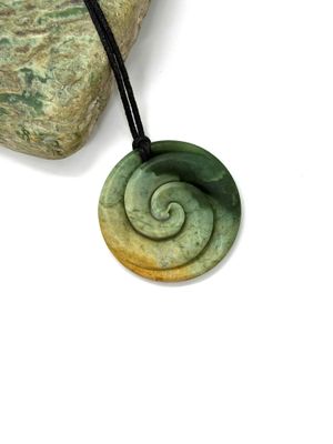 New Zealand (Jade) Pounamu Koru - Spiral