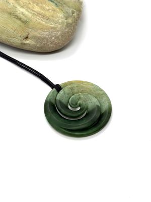New Zealand (Jade) Pounamu Koru - Spiral