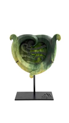 New Zealand (Jade) Pounamu free form Sculpture