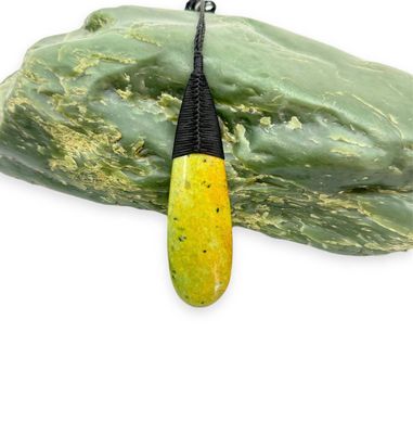 New Zealand Pounamu (Jade) Roimata/Tear Drop