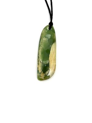 New Zealand (Jade) Pounamu Freeform Roimata