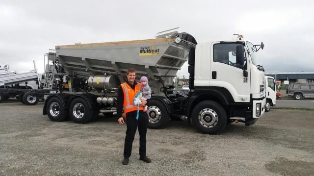 Ewan Baron Slinger Trucks Canterbury and Christchurch