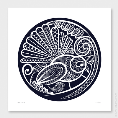 Fantail&#039;s Lace Two by Anna Mollekin | Fantail Artwork