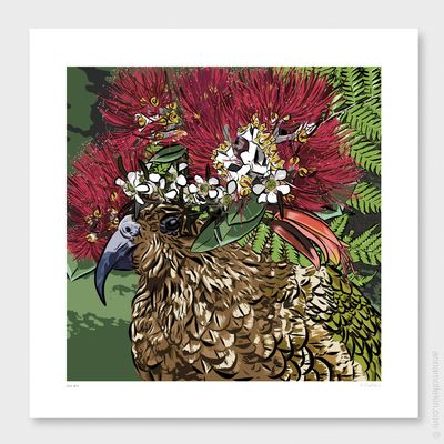 Kea-ana​​ by Anna Mollekin | Kea Wall Art