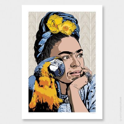 Wings To Fly by Anna Mollekin | Frida Kahlo Prints