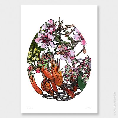 New Beginnings by Anna Mollekin | Floral Artwork NZ