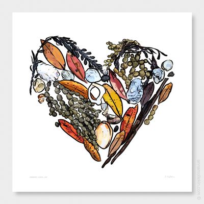 Coromandel Coastal Love by Anna Mollekin | Beach Wall Art