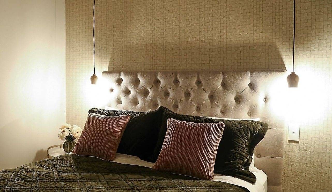 bedroom lighting, mood, interior, home, soft furnishings