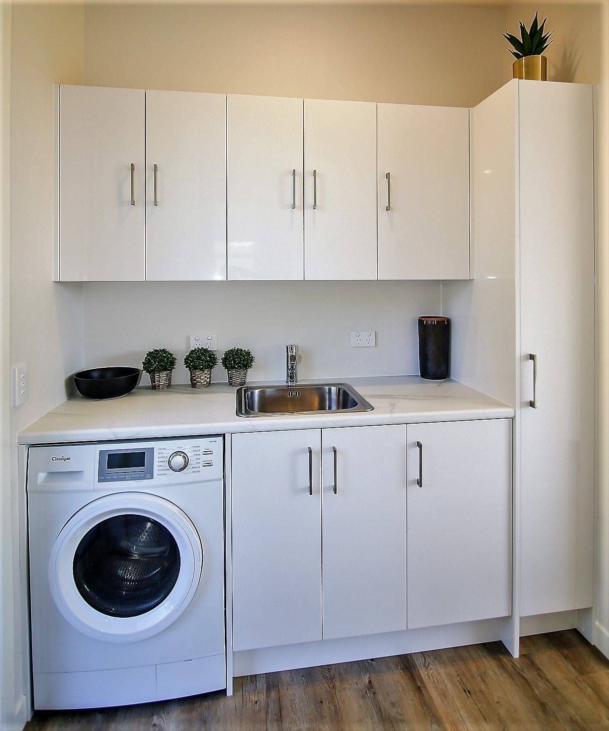 laundry design, new zealand home, cabinetry, interior