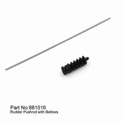 DF65 Rudder Pushrod with Bellows