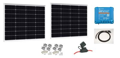 G- CP-100 2 panel kit 200 watts with MPPT 75/15