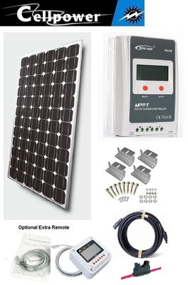 A- CP-200 solar panel kit complete with MPPT20A controller