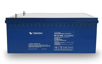 A  Vision SP12-200A Lithium Battery 12 volt 200 ahr