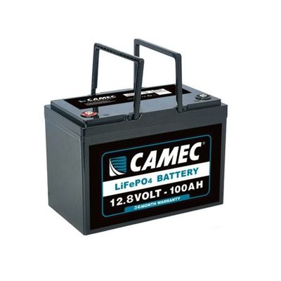A Camec 100ahr 12 volt battery Lithium - Pick up only