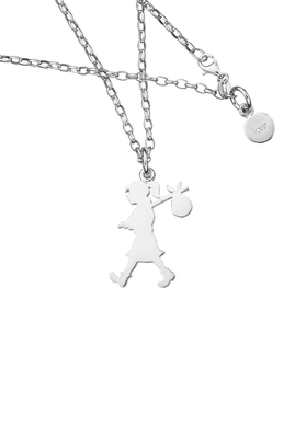 Karen Walker Large Runaway Girl Necklace