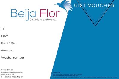 Beija Flor $50 Gift Voucher