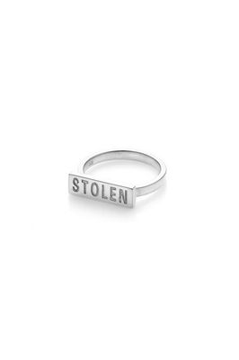 Stolen Girlfriends Club Stolen Bar Ring