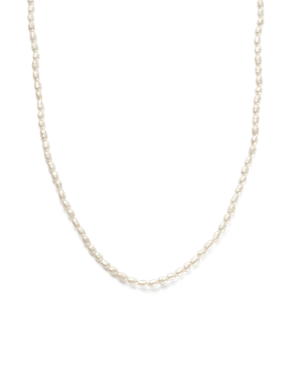 Kirstin Ash Vacation Pearl Necklace Sterling Silver