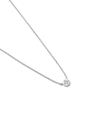 Kirstin Ash Luna Petite Necklace Sterling Silver